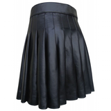 Men's Women's Gothic Gladiator Kilt Skirt - Black - Unisex Skirt - 5XL - PU Leather - image 2