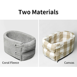 Portable Pet Booster Carry Bag - Beige - Pet Carrier - S - Plush - image 23