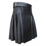 Men's Women's Gothic Gladiator Kilt Skirt - Black - Unisex Skirt - 5XL - PU Leather - image 1