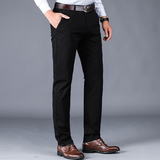 Men's Modern Stretch Business Work Pants - Khaki - Pants - 42 - Polyester Spandex - image 19