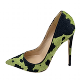 Funki Buys | Shoes | Women's High Animal Print Stilettos Flock