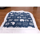 Cat Sleeping Bag Japanese Cat Bed - Blue/White - Cat Sleeping Bag - XL - Cotton - image 11