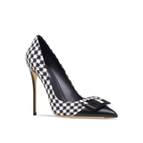 Women's Genuine Leather Patent Pumps - Black 1 - 6cm Heel / Stiletto Shoes - 41 B - Genuine Leather - image 11