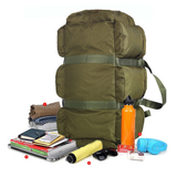Travel Bags Large Capacity Bag 100L - Army Green - Military Bag - Extra Large - 100 Liter - Polyester Canvas - image 21