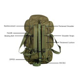 Travel Bags Large Capacity Bag 100L - Army Green - Military Bag - Extra Large - 100 Liter - Polyester Canvas - image 16