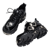 Funki Buys | Shoes | Women's Gothic Punk Platform Sneakers