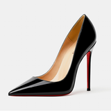 Women's Luxury Fashion High Heel Stiletto - Red - 1 Gradient / 6cm - 41 B - PU Leather - image 22