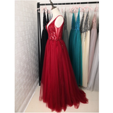 Women's Long Chiffon Tulle Prom Dress - Dark Gray - Dress - 22W - Chiffon/Tulle - image 20