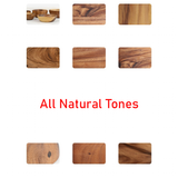Acacia Wood Chopping Board - Brown - Cutting Board - Medium - 9.05" x 12.99" - Acacia Wood - image 12