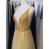 Women's Long Chiffon Tulle Prom Dress - Dark Gray - Dress - 22W - Chiffon/Tulle - image 7