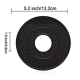 Japanese Teapot Pad Cast Iron Pot Holder - Black - 1 / Pad A / Trivet - Medium - Cast Iron - image 12