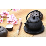 Japanese Teapot Pad Cast Iron Pot Holder - Black - 1 / Pad A / Trivet - Medium - Cast Iron - image 2