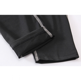 Men's Compression Workout Pants - Black/Red - XXL - Spandex - image 19