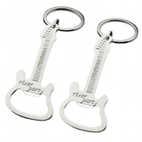 Novelty Guitar Violin Bottle Openers - Silver - 1 /  Guitar Bottle Opener - Medium - Alloy - image 7