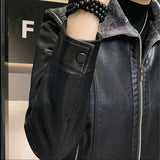 Men's Luxury Faux Leather Winter Jacket - Yellow/Brown - Men's Fashion Jacket - 5XL - PU Leather - image 32