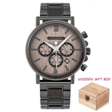 Gift Box Set - Black - GT050-1 / Men's Watch - Medium - Wood - image 31