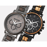Gift Box Set - Black - GT050-1 / Men's Watch - Medium - Wood - image 15