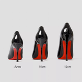 Women's Luxury Fashion High Heel Stiletto - Red - 1 Gradient / 6cm - 41 B - PU Leather - image 2