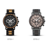 Gift Box Set - Black - GT050-1 / Men's Watch - Medium - Wood - image 18