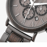 Gift Box Set - Black - GT050-1 / Men's Watch - Medium - Wood - image 16