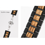 Gift Box Set - Black - GT050-1 / Men's Watch - Medium - Wood - image 26