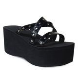 Funki Buys | Shoes | Women's Gothic Platform Wedge Sandals