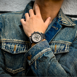 Gift Box Set - Black - GT050-1 / Men's Watch - Medium - Wood - image 27