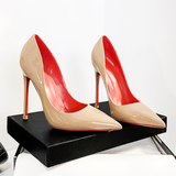 Women's Luxury Fashion High Heel Stiletto - Red - 1 Gradient / 6cm - 41 B - PU Leather - image 39