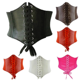 Funki Buys | Belts | Women's Goth Under Bust Cincher Belt - Style1 Black C / One Size / Polyester/PU Leather - image 19