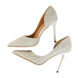 Funki Buys | Shoes | Women's Elegant Glitter Wedding Shoes