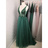 Women's Long Chiffon Tulle Prom Dress - Dark Gray - Dress - 22W - Chiffon/Tulle - image 11