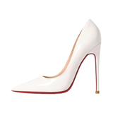Women's Luxury Red Soles Stiletto Pumps - Beige - 2 / 8cm Stiletto - 46 B - PU Leather - image 49