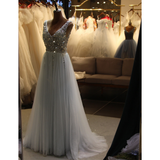 Women's Beaded  Evening Dress Tulle - Pink - Beaded Evening Dress - 22W - Polyester/Chiffon/Tulle - image 31