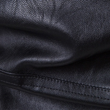 Men's Slim Fit Stylish Faux Leather Jacket - Black - Biker Jacket - 5XL - PU Leather - image 5