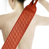 Loofah Sponge Bath Brush Set 3Pc - Blue - Back Exfoliating Belt / 3 Pcs Set - Medium - Sponge - image 1
