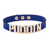 Unisex Gothc Puddin Choker Necklace - Blue - 2 / Stud / 14.56 x 0.78" / Necklace - S - PU Leather - image 16