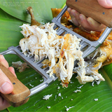 Meat Shredding Tools Forks Claws - Beige - 1 - Meat Bear Claws - 2 Pcs - Medium - Stainless Steel - image 22