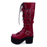 Funki Buys | Boots | Women's Japanese Gothic Platform Boots