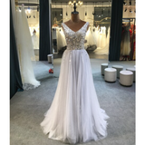 Women's Beaded  Evening Dress Tulle - Pink - Beaded Evening Dress - 22W - Polyester/Chiffon/Tulle - image 32