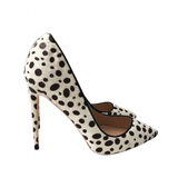 Women's High Animal Print Stilettos Flock - Green - 1 / 12cm / Stilettos - 42 B - PU Suede Leather - image 22