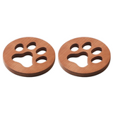 Funki Buys | Coasters | Cut Out Wood Cat Paw Coast... - Y - Light Wood / Coasters 2 Pcs / Walnut + Cherry Wood / M - image 37