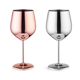 Funki Buys | Glasses | Stainless Steel Wine Goblets 2 Pc... - A - Silver Bundle Set of 2 / Stainless Steel / 500ml - image 12