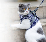 Cat Harness Walking Lead Vest Set - Green - Cat Vest Harness Leash - XL - Nylon/Canvas - image 12