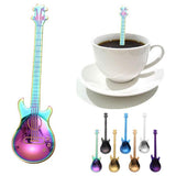 1/3/5/10pcs Spoon Sets - Silver - Guitar Spoon - Stainless Steel - image 2