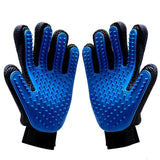 De-shedding Gloves 2 Pcs - Blue - 2 Pcs - One Size - Adjustable - Silicone - image 19