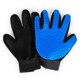 De-shedding Gloves 2 Pcs - Blue - 2 Pcs - One Size - Adjustable - Silicone - image 7