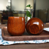 Funki Buys | Cups | Natural Wood Cups Handmade Cups - Brown - 4 / 6 Pcs Set / JuJube Wood / 180ml - image 7
