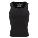 Men's Slimming Singlet Body Shaper - Black - Shirt - XXXL - Nylon Spandex - image 5