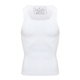 Men's Slimming Singlet Body Shaper - White - Shirt - XXXL - Nylon Spandex - image 26