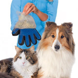 De-shedding Gloves 2 Pcs - Blue - 2 Pcs - One Size - Adjustable - Silicone - image 14